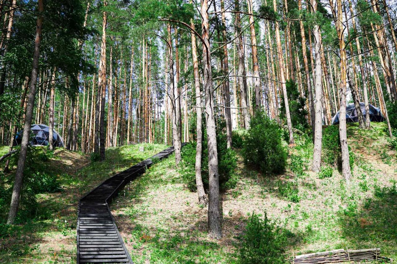 Skywoods.Glamping Villa Molėtai Dış mekan fotoğraf